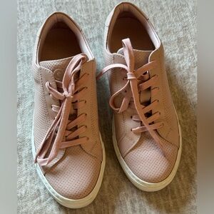 GREATS Italian Leather Women's Lt. Pink Sneakers